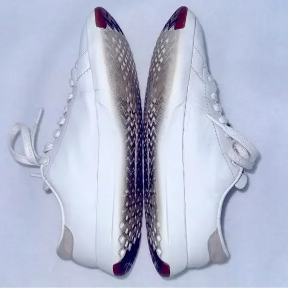 Women’s Cole Haan GrandPro Tennis Sneakers Optic White Leather size 6 - Picture 7 of 11